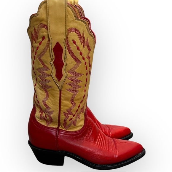 Lucchese 1883 Vintage Cowboy Western Boots Women's Size 6 - Picture 4 of 10